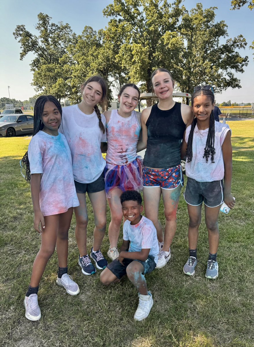 redwolfvoice's tweet image. The Red, White & Blue Color Run is always such a fun way to start the 4th. Was awesome to have @AStateSoccer join the race this morning while raising money for our friend, @JC_RWRC.
A big thank you to everyone who came out!