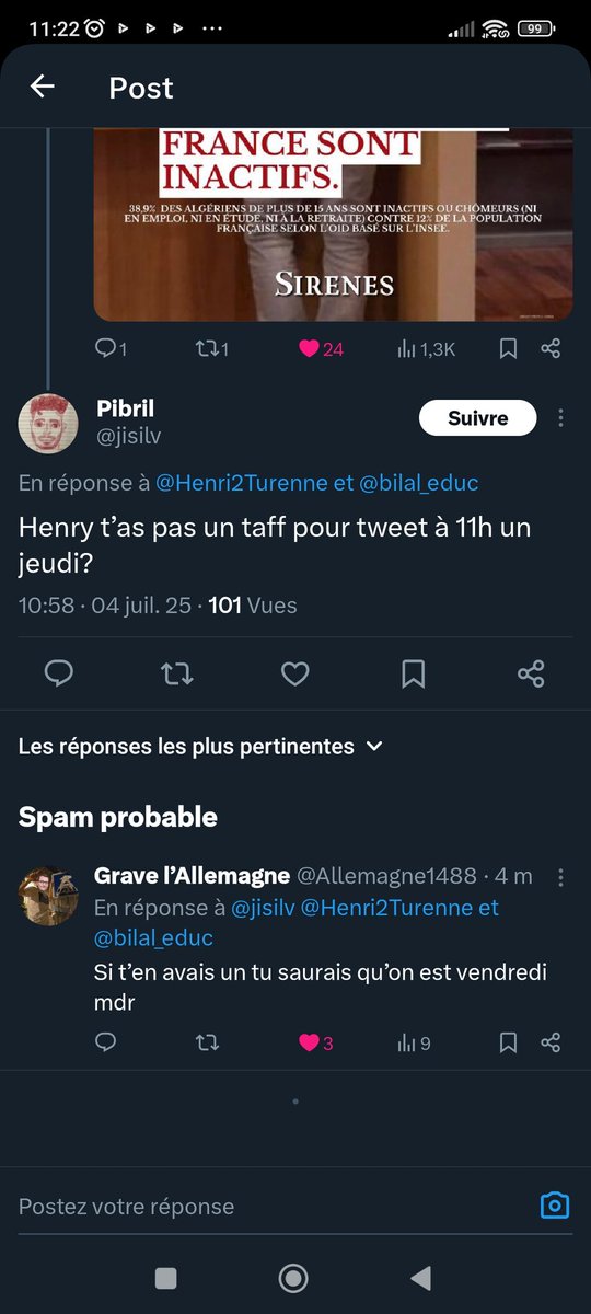 Celui qui ne manque jamais une occasion de fermer sa gueule 🤣