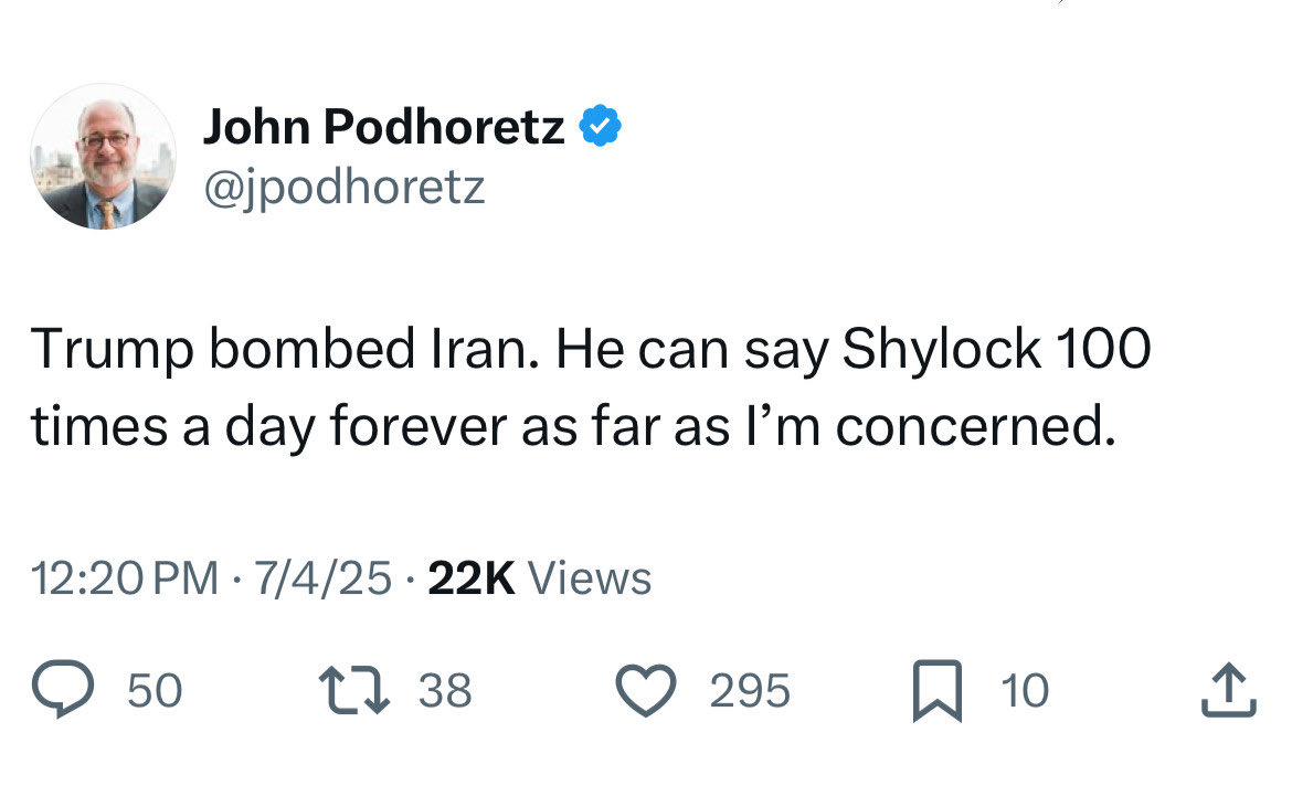 Basically got the n word pass for Jews