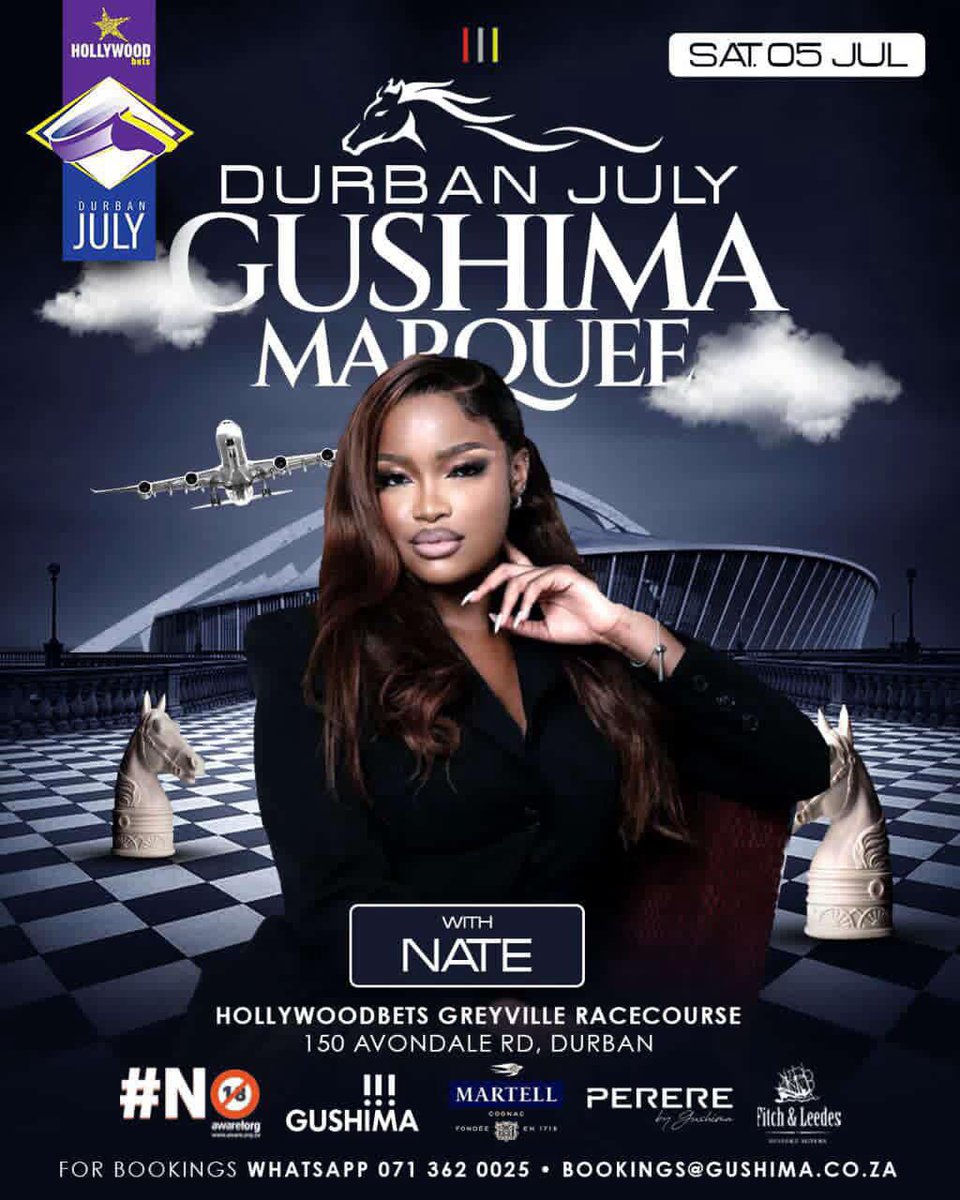 RefilweKubiana's tweet photo. Where else if not the Gushima Marquee?🔥

NATE X GUSHIMA MARQUEE 
NATE SETWABA AT DURBAN JULY
#FortunateSetwaba
#durbanjuly2025 https://t.co/PelqsrtAQs