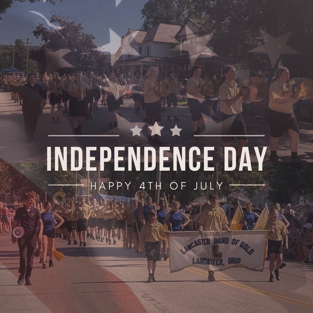 Happy Independence Day! The Band of Gold was honored to march in today’s 4th of July Parade. We’re grateful for the incredible community support as we kicked off our season with this important first performance!