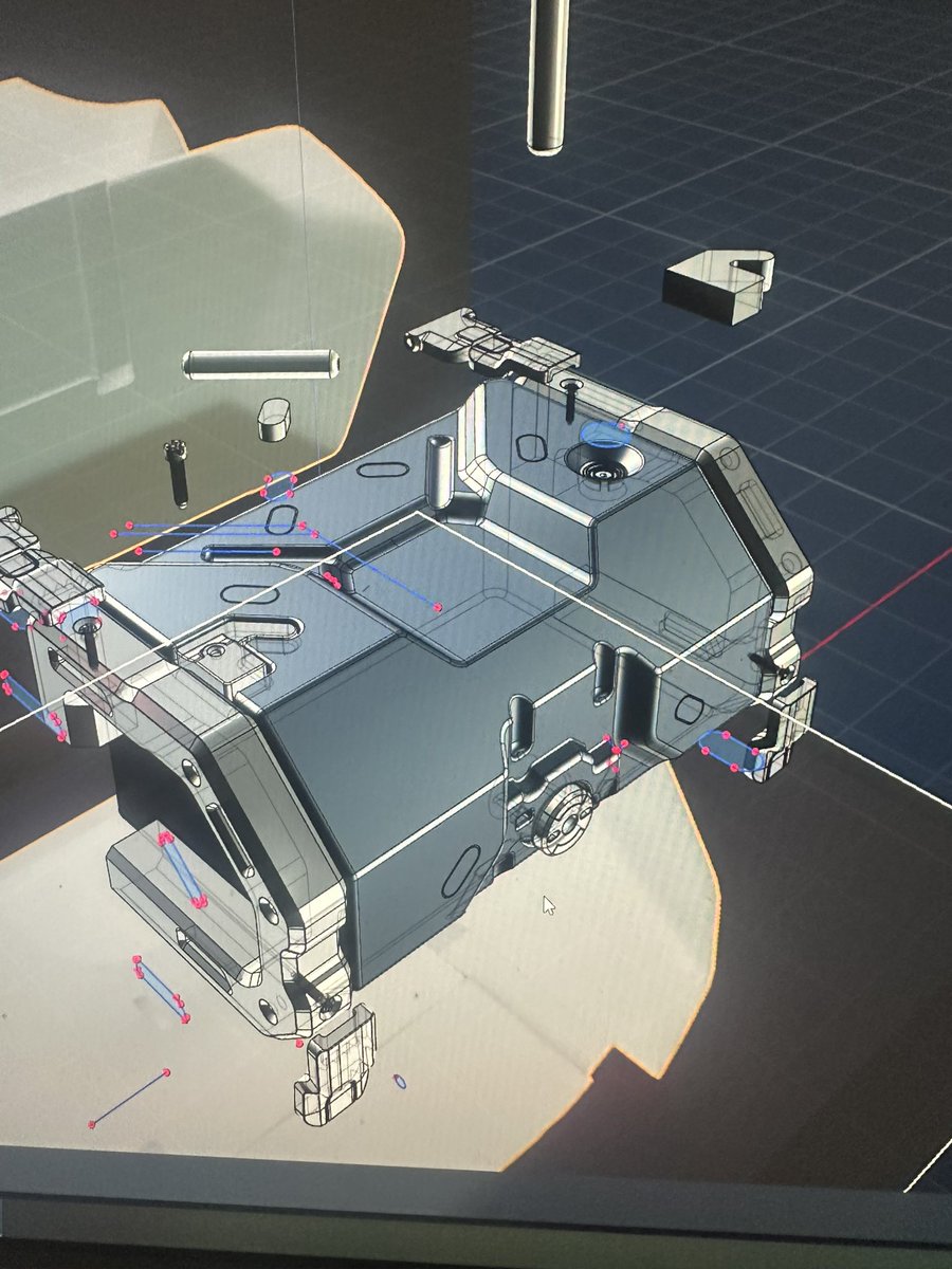 MichalKus3's tweet image. WIP : example of hardware/prop asset design.
Reference > Design > Construction > Implementation