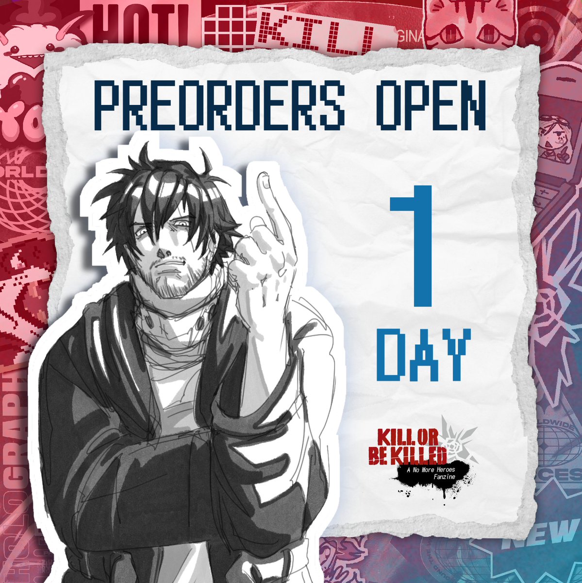 ⭐️ PREORDER COUNTDOWN ⭐️

Was today the Fourth of July? If so, are zine preorders opening tomorrow or what?