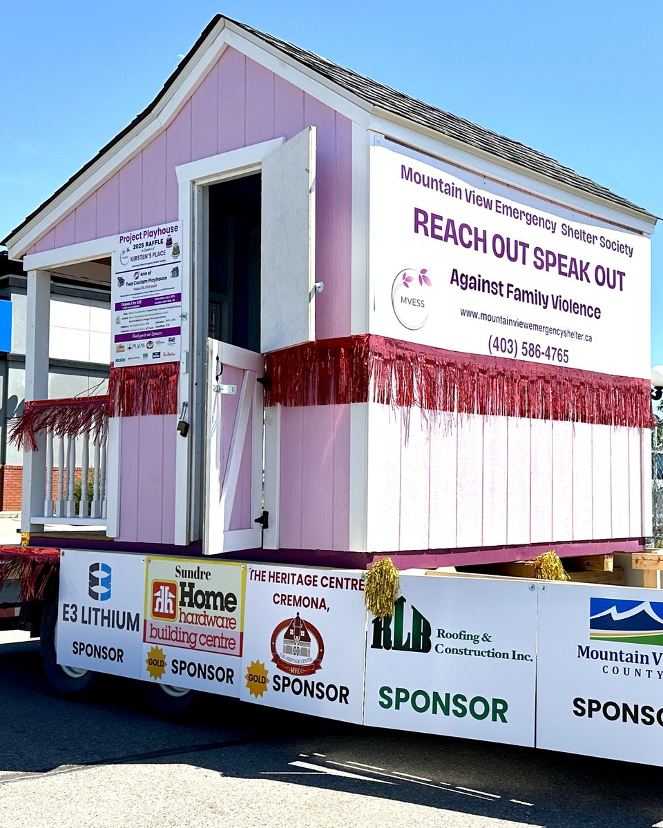 E3 Lithium is proud to have sponsored and participated in Project Playhouse 2025, a community-led fundraising initiative in support of Kirsten’s Place – Mountain View Emergency Shelter Society, which provides essential services and safe shelter for women and children fleeing
