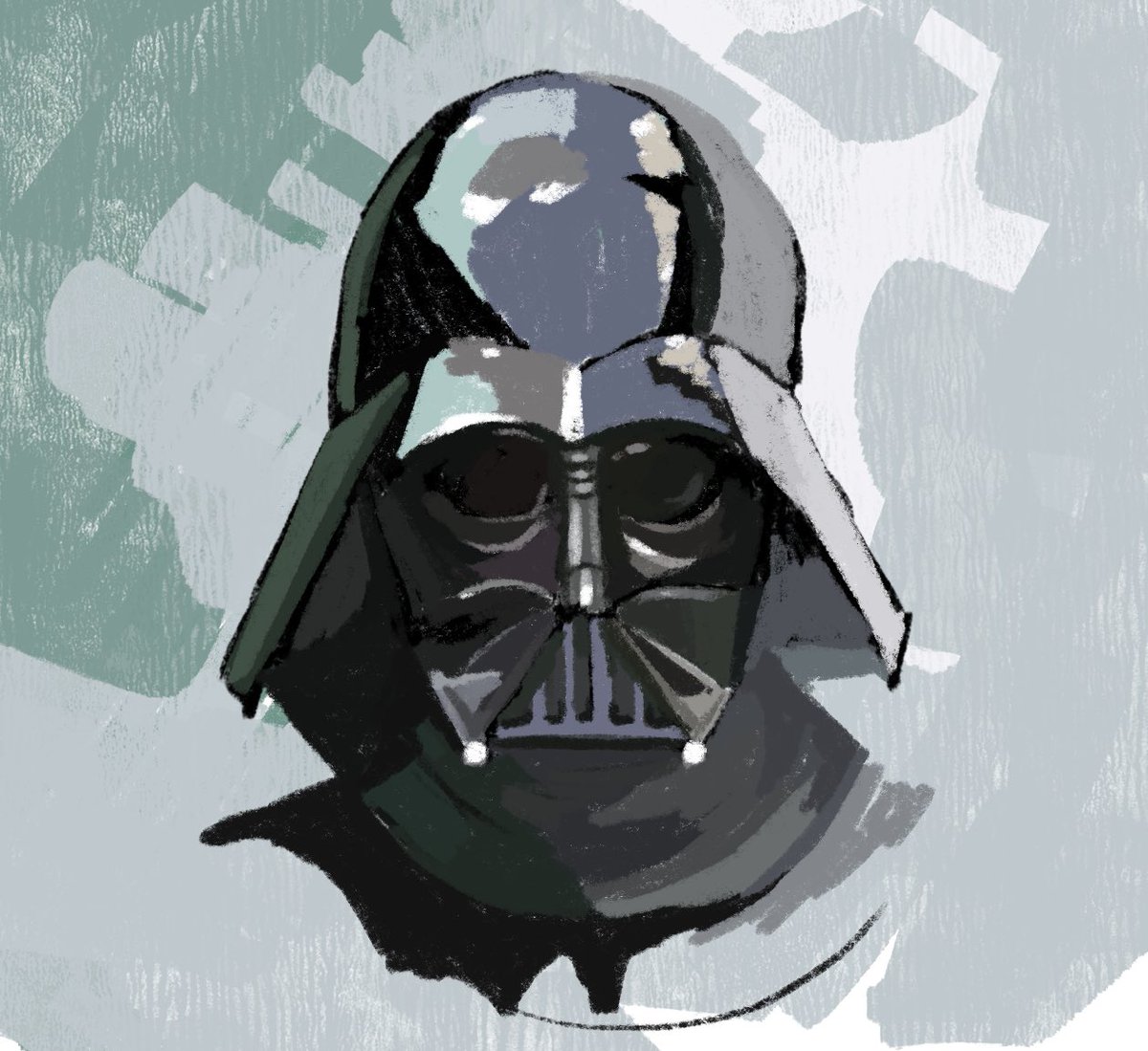 vader because my 7yo cousin asked me to draw him