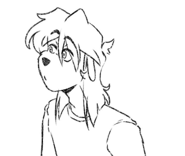 Dipydots's tweet image. I feel like I make his hair longer, but I don't hate it...