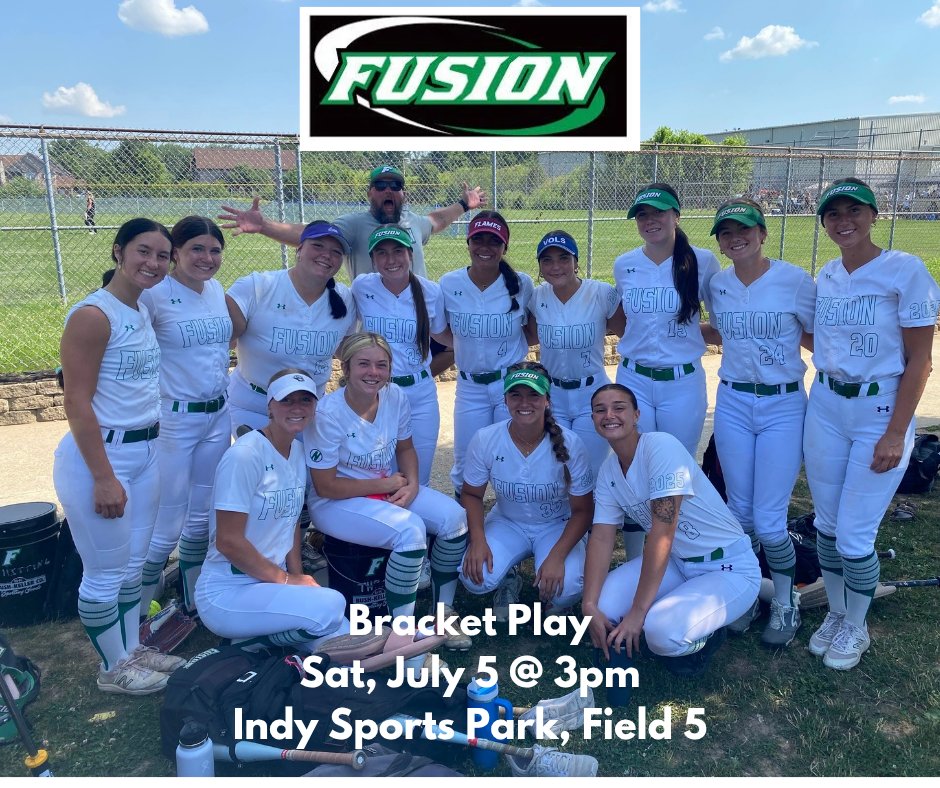 Happy 4th of July🇺🇸

We have played some great softball at the Great Lakes Firecracker. We went 5-0 in pool play and earned the 1 seed out of our pool and will start bracket play tomorrow at 3 pm! Keep it rolling, ladies!
