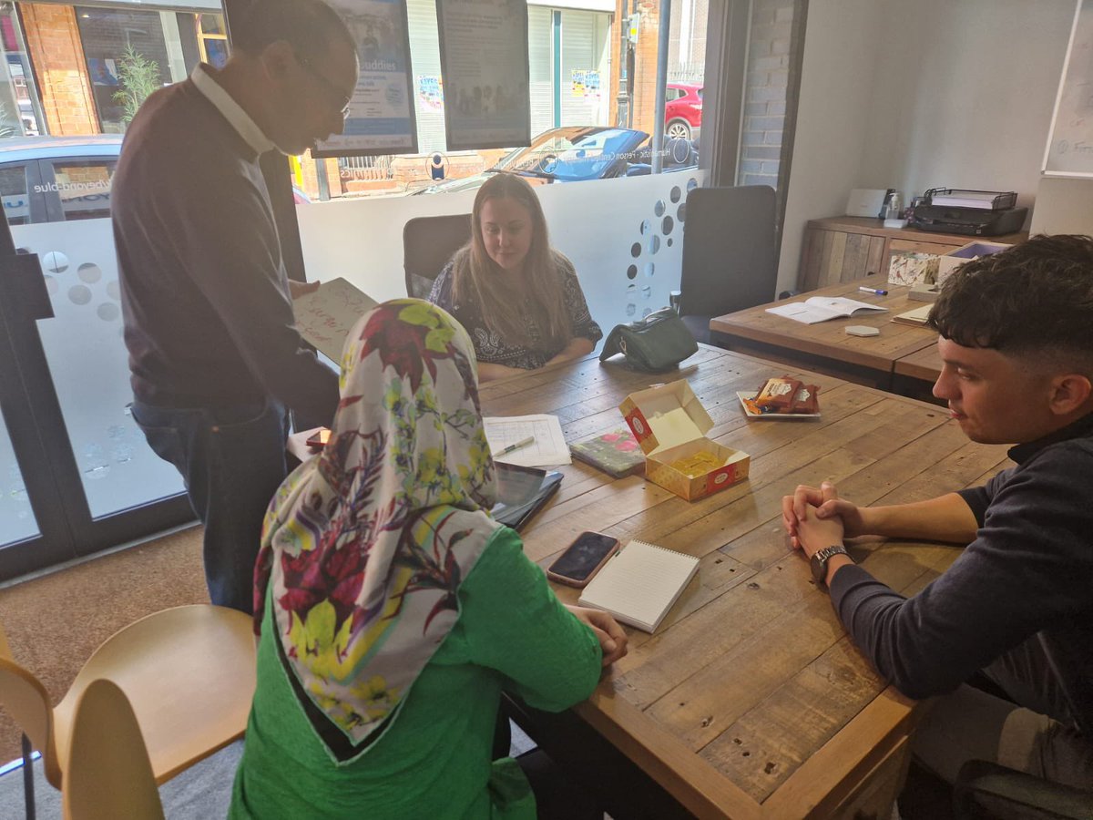 breakthru CIC (@breakthrucic) on Twitter photo Delighted to welcome Natalie, Severn Trent Community Fund Manager, to see the Aman group in action. Thank you, it was lovely of you to spend the day with us, visit Beyond Blue, and drop in on our ESOL lessons. We really appreciate Severn Trent’s support! <a href="/stwater/">Severn Trent</a> Delighted to welcome Natalie, Severn Trent Community Fund Manager, to see the Aman group in action. Thank you, it was lovely of you to spend the day with us, visit Beyond Blue, and drop in on our ESOL lessons. We really appreciate Severn Trent’s support! <a href="/stwater/">Severn Trent</a>