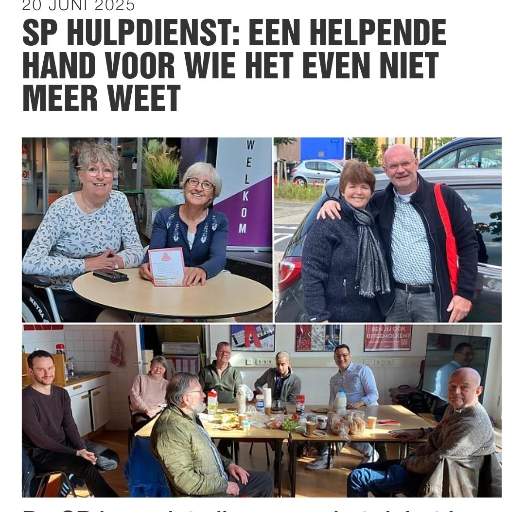 Vlnr : SP Hulpdienst Lelystad, Almere en Amsterdam 

almere.sp.nl/nieuws/2025/06…