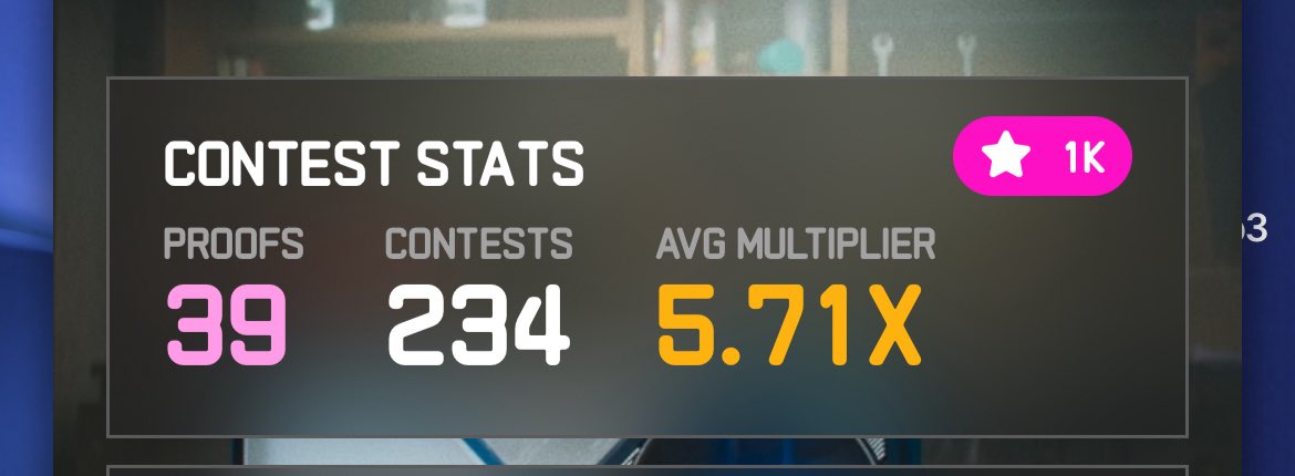 Exactly 1k stars in stage 2. Yesssssir