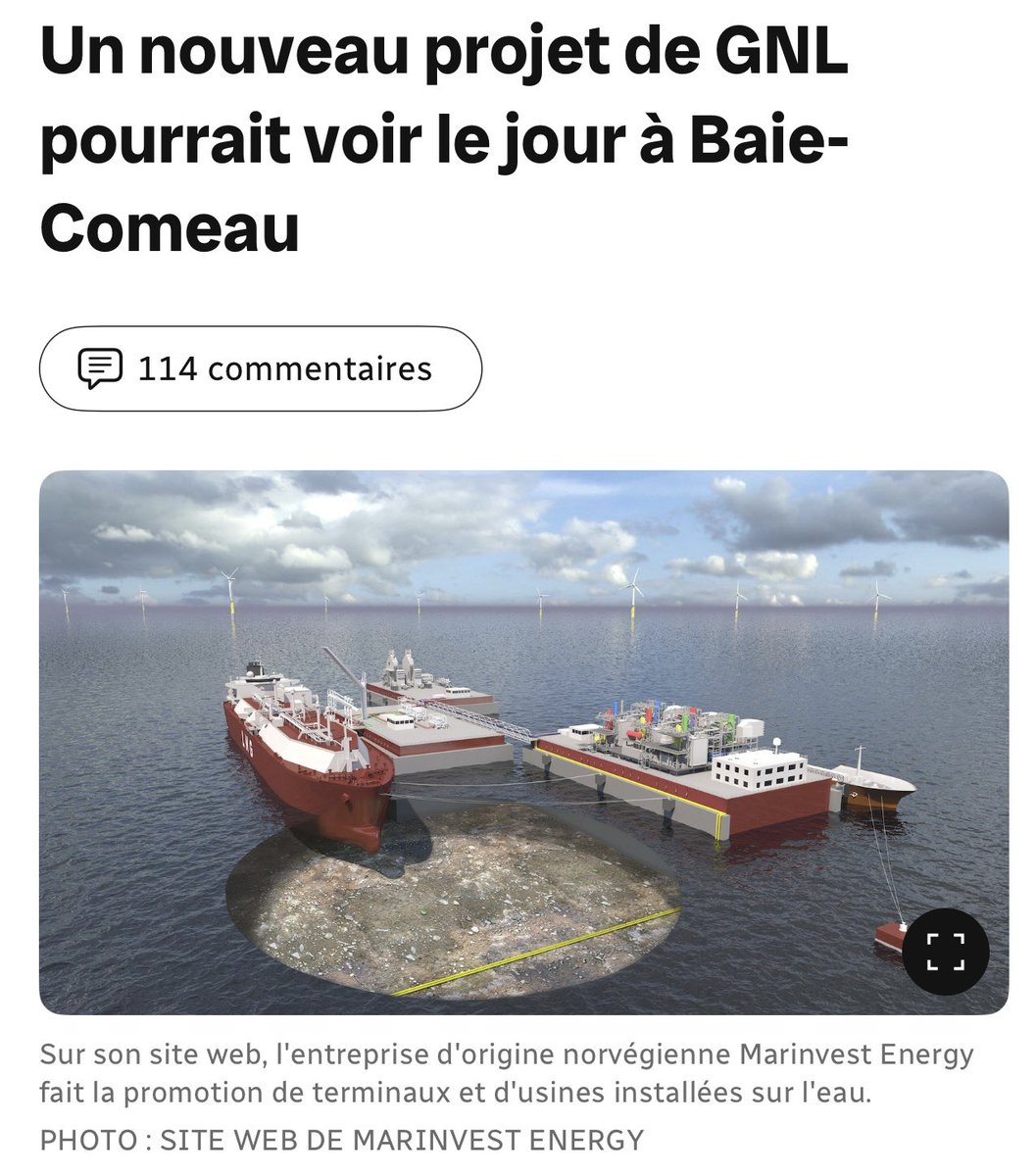 Le Bloc s’engagera dans le débat sur cette nouvelle chimère si le gouvernement la soutient, et ce même si de nombreuses informations manquent:

• il n’y aura plus de marché en Europe bien avant sa réalisation, soit au bas mot 12 à 15 ans;

• ce projet de dizaines de milliards