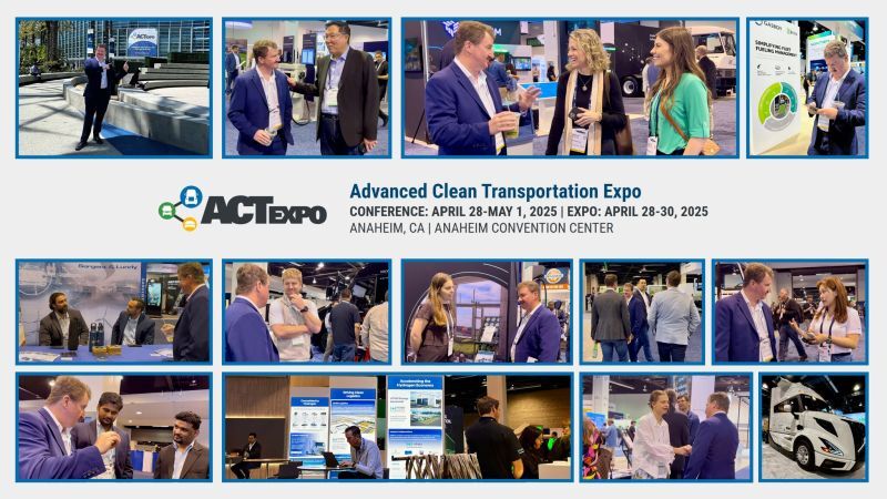 immixVR's tweet photo. Incredible energy and innovation at #ACTExpo2025. We are proud to connect with the trailblazers shaping the future of clean and autonomous transportation, hydrogen refueling, EV infrastructure and autonomous logistics! #ACTExpo #CleanTransportation 

Read: https://t.co/027eFNstFo https://t.co/HZ2olTVU9x