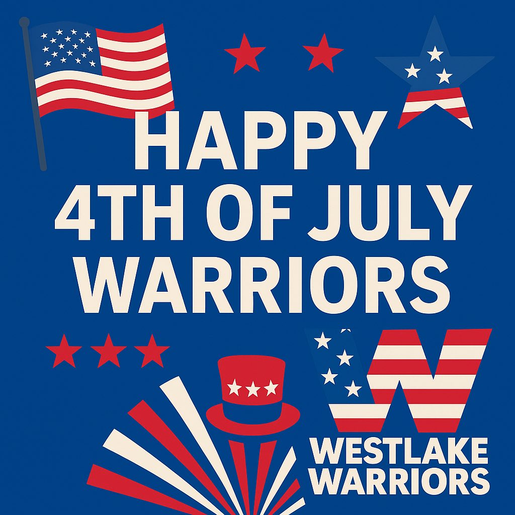 Happy 4th of July Warriors! #WeAreWarriors
