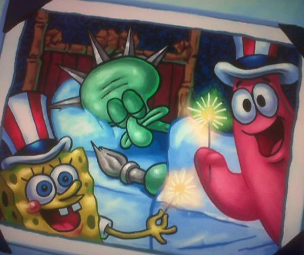 spongebob daily (@iluvspongeb) on Twitter photo Day 134 of posting SpongeBob 🎇🇺🇸🦅 Day 134 of posting SpongeBob 🎇🇺🇸🦅