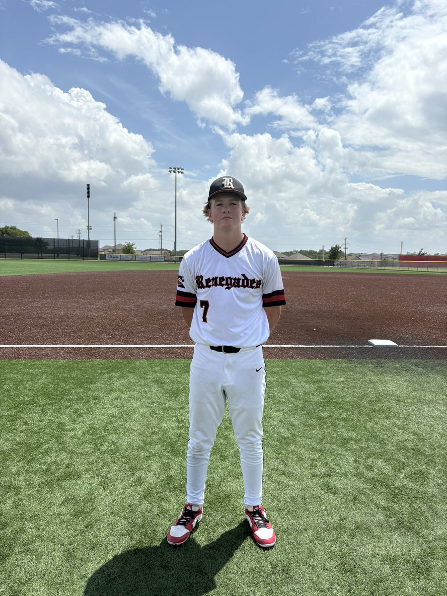 ✭Five Tool Texas✭ (@fivetooltexas) on Twitter photo F: <a href="/NTXRenegades_28/">NTX Renegades 2028</a> 17, Red River Bombers - Sledd 4
PoG: <a href="/AshtonLang23513/">Ashton Langford</a> 3-3, HR, 3 RBI, 3R
Pitcher: <a href="/goines30003/">Brayden Goines</a> 4IP, 3K, H, R
Mention: Brendan Struwe 3-3, 2B, RBI, R
Rodrigo Oquendo 3-3, 3B, 4 RBI, 3R, BB
Aiden Beck 2-3, 3B, 3 RBI F: <a href="/NTXRenegades_28/">NTX Renegades 2028</a> 17, Red River Bombers - Sledd 4
PoG: <a href="/AshtonLang23513/">Ashton Langford</a> 3-3, HR, 3 RBI, 3R
Pitcher: <a href="/goines30003/">Brayden Goines</a> 4IP, 3K, H, R
Mention: Brendan Struwe 3-3, 2B, RBI, R
Rodrigo Oquendo 3-3, 3B, 4 RBI, 3R, BB
Aiden Beck 2-3, 3B, 3 RBI