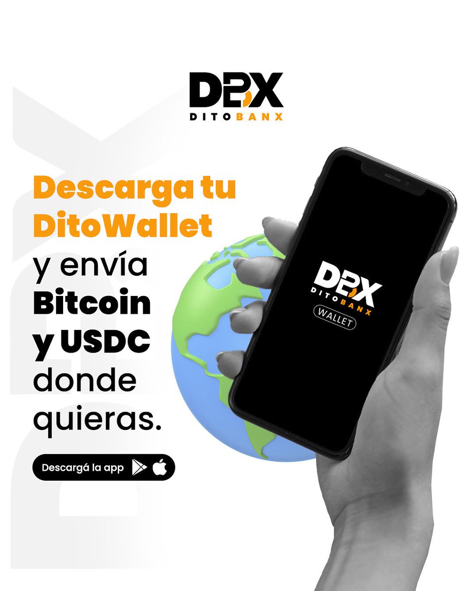Ditobanx's tweet image. ¡Enviá Bitcoin y USDC al instante! Descargá tu Ditowallet y tomá el control

Descarga en: ditobanx.com

#InnovaciónFinanciera #AccesoParaTodos #DitoBanx #FintechLatam