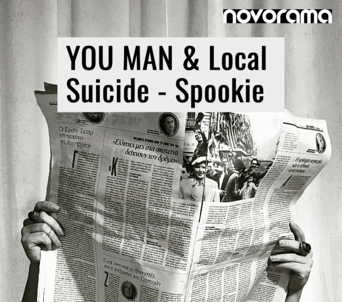 ECLECTICA (@eclecticaberlin) on Twitter photo ‘Spookie isn't just a title: its an atmosphere, a spell, a foretaste of a parallel world where everything flickers‘
All the details on #YouMan & <a href="/LocalSuicide/">Local Suicide</a>’s newest track, out now via #LBJRecords on #Novorama:
novorama.com/nouveau/5915-y… ‘Spookie isn't just a title: its an atmosphere, a spell, a foretaste of a parallel world where everything flickers‘
All the details on #YouMan & <a href="/LocalSuicide/">Local Suicide</a>’s newest track, out now via #LBJRecords on #Novorama:
novorama.com/nouveau/5915-y…