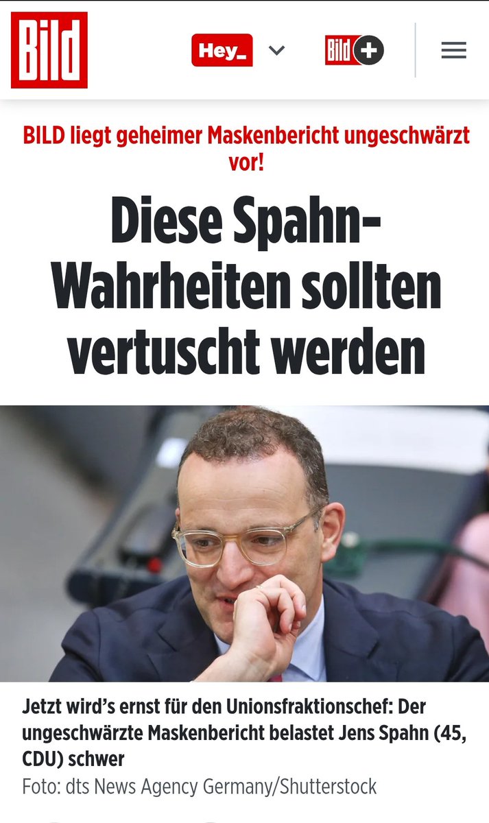 Sieh an, die Springerpresse ist erwacht 😌

Einen deutlicheren Indikator gibts nicht...

it's over Jens