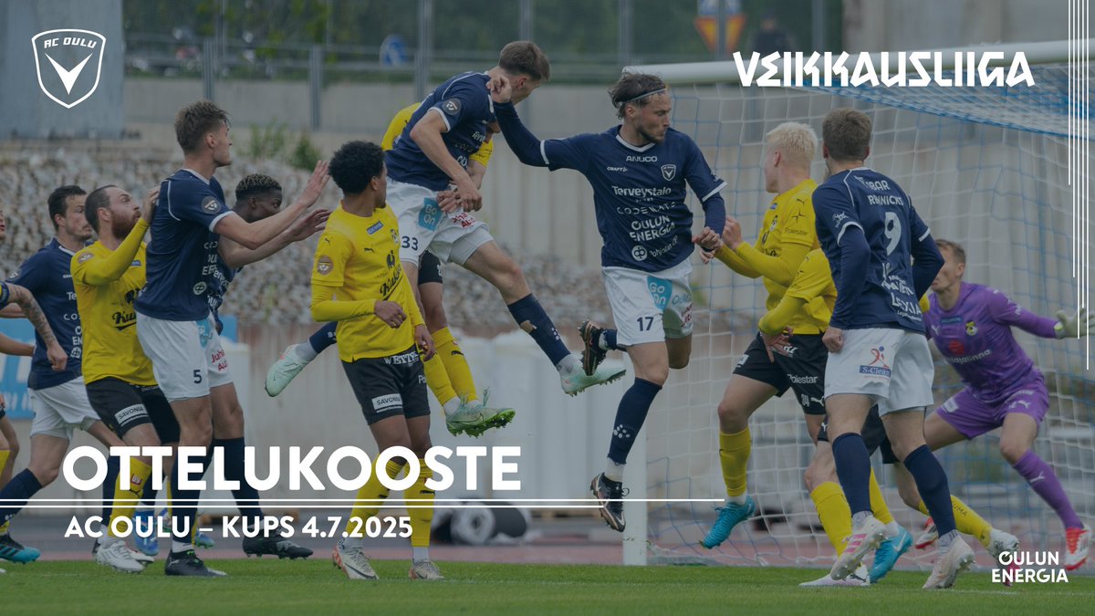 Ottelukooste perjantai-illan Veikkausliiga-ottelusta Raatista.

Katso kooste ACOTV:stä:
youtu.be/6qXFBS9ugqQ

#ACOulu
#Oulu
#Laivastonsiniset
#Veikkausliiga
#OulunEnergia