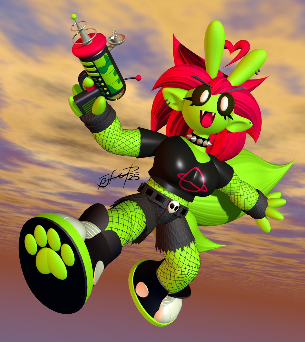 ALICE IS REAL WTFFFF????
(art by <a href="/PajamaFrix/">sam (pjfrix.bsky.social)</a>)
#artfight #artfight2025