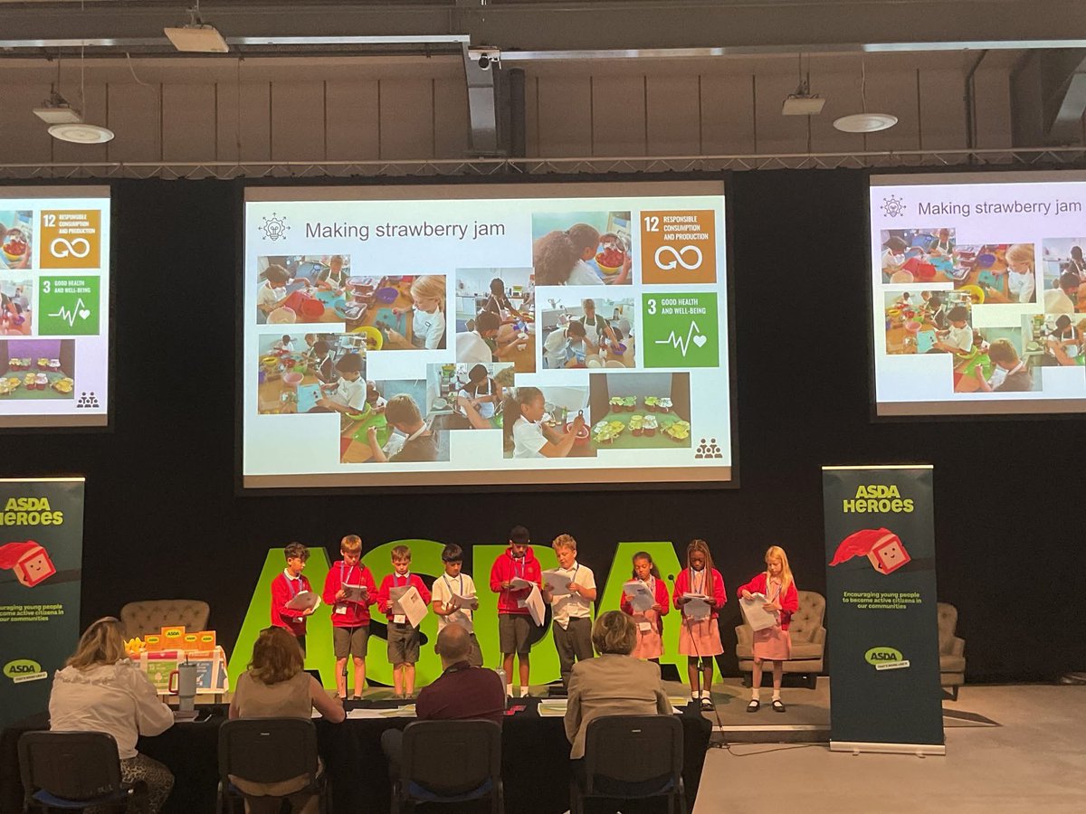 AcademyWillow's tweet image. Team Willow’s STEM Ambassadors smashed it at the @asda Heroes Finals in Leeds! 🏆 Confident pitches, pro-level Q&A and Awarded the Impact on Prosperity prize 🏆 too! 🌟 Huge thanks to Kim from
Asda, Mrs Tolley & Miss Ward @LittleMissSnowy for their amazing support. @ExceedLP