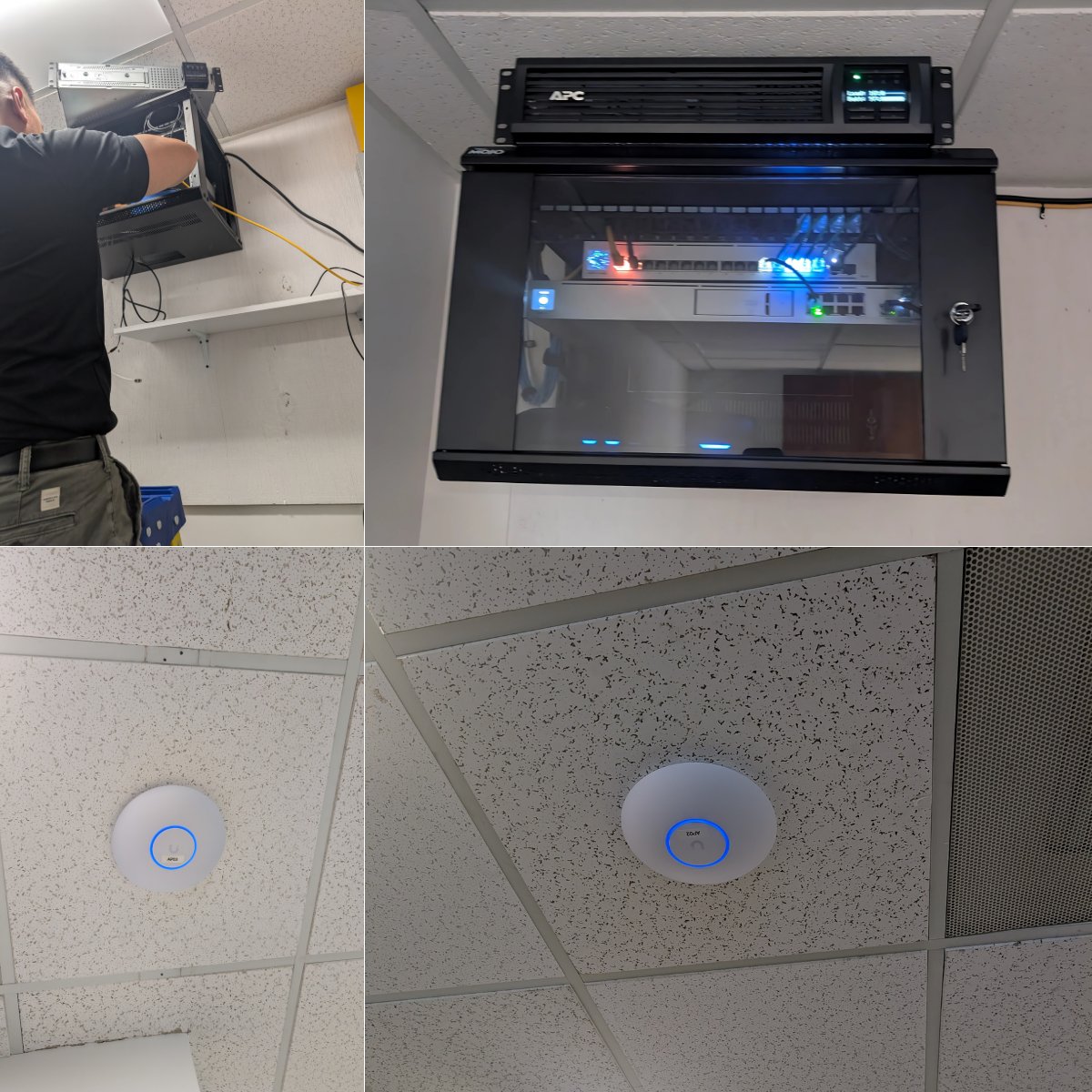 cloudavize's tweet image. Grateful to our client for the opportunity to build a solid network foundation!

We installed the UDM-Pro, U7 Pro Max, and Switch Pro Max 16 from @Ubiquiti — delivering speed, coverage, and control in one reliable setup.

#NetworkInstallation #Ubiquiti #BusinessNetworking