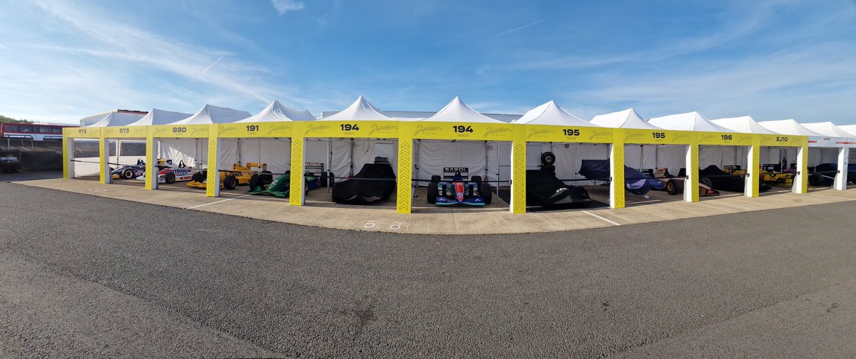 MConstanduros's tweet image. Paying tribute to #EddieJordan 10 cars spanning his time as a team owner. #BritishGP @SilverstoneUK