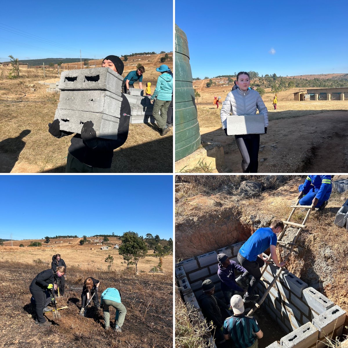 ncpontefract's tweet image. Community initiative helping the community for a better future in ESwantini for 4 days. #WorldChallenge 🌍