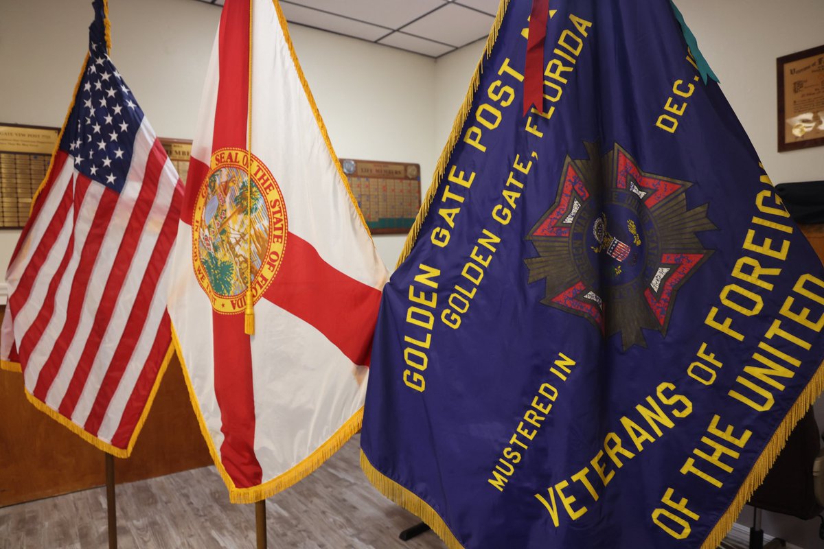 It was an honor to join veterans from across our SWFL community at Golden Gate VFW Post 7721.

On this day we celebrate our Founding Fathers, the exceptional nation they created, the patriots who made it possible, &amp; the heroic servicemembers who have fought to defend our freedom.