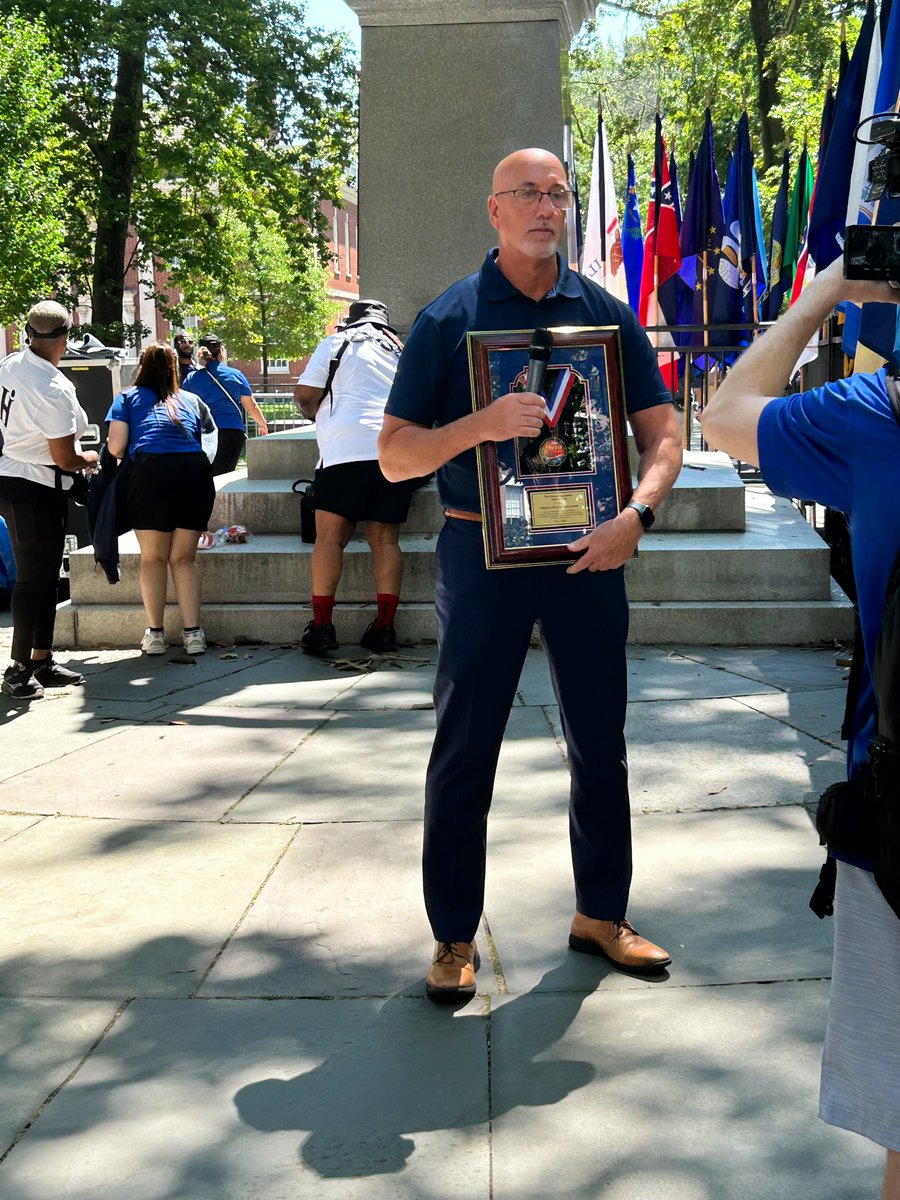 “If you ain't first, you're last”, Ricky Bobby, 2006

Well, VMC didn’t win the Wawa Hero Award. Congrats to the other worthy non profit that won.

After my consolation prize and speech, I’m off to celebrate America. 🇺🇸