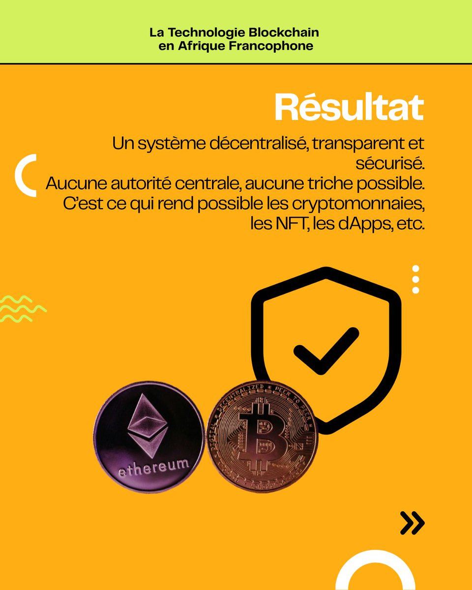 La Technologie Blockchain en Afrique Francophone tweet media