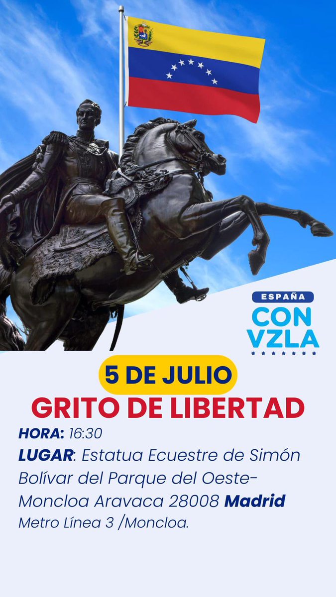El 5 de julio de 1811 está en el alma de todos los venezolanos. 
Más que una fecha es una inspiración con la que asumimos cada día y que nos motiva a luchar por lo mejor para nuestro país, por su presente y su futuro es que miramos al pasado.