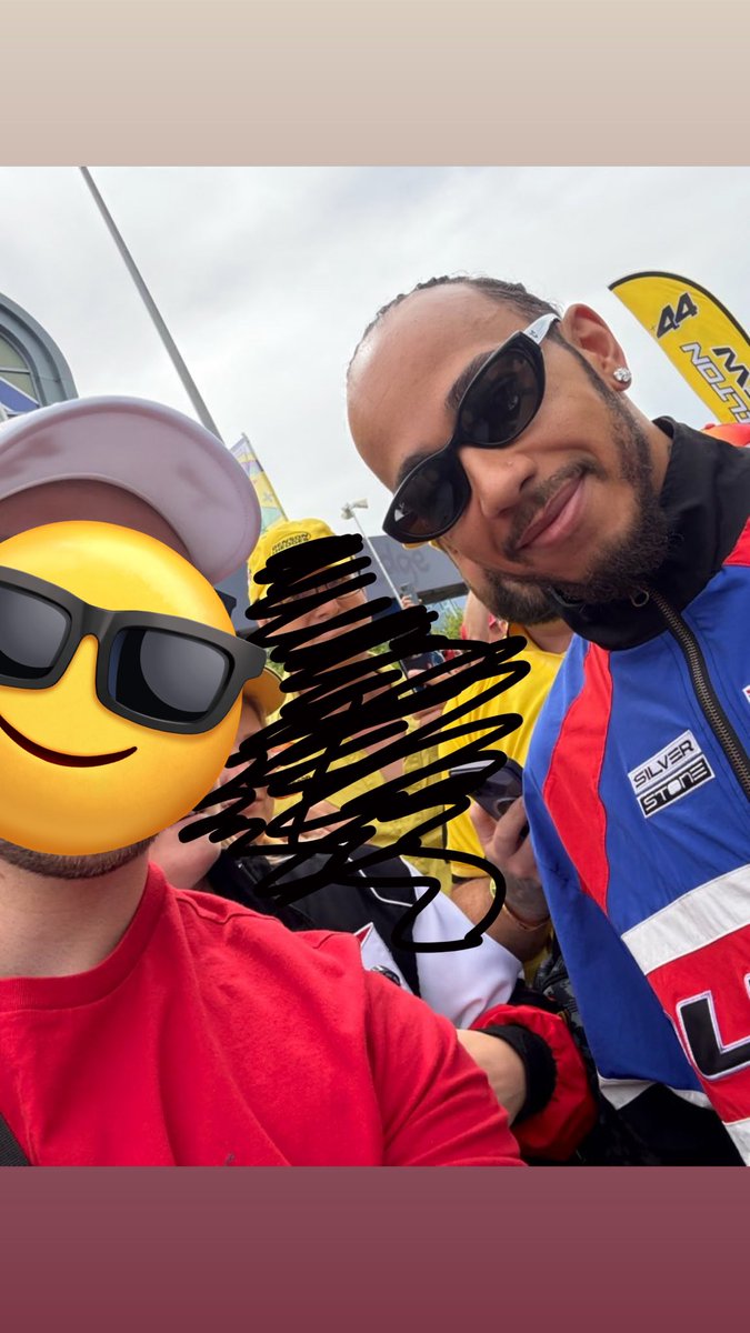 44DMP's tweet image. What a day it was meeting the 🐐and even getting to have a (very brief) conversation about my half sleeve, making an appearance on .@plus44 instagram page. Topped off with a good day on track. Thank you .@LewisHamilton 🙏