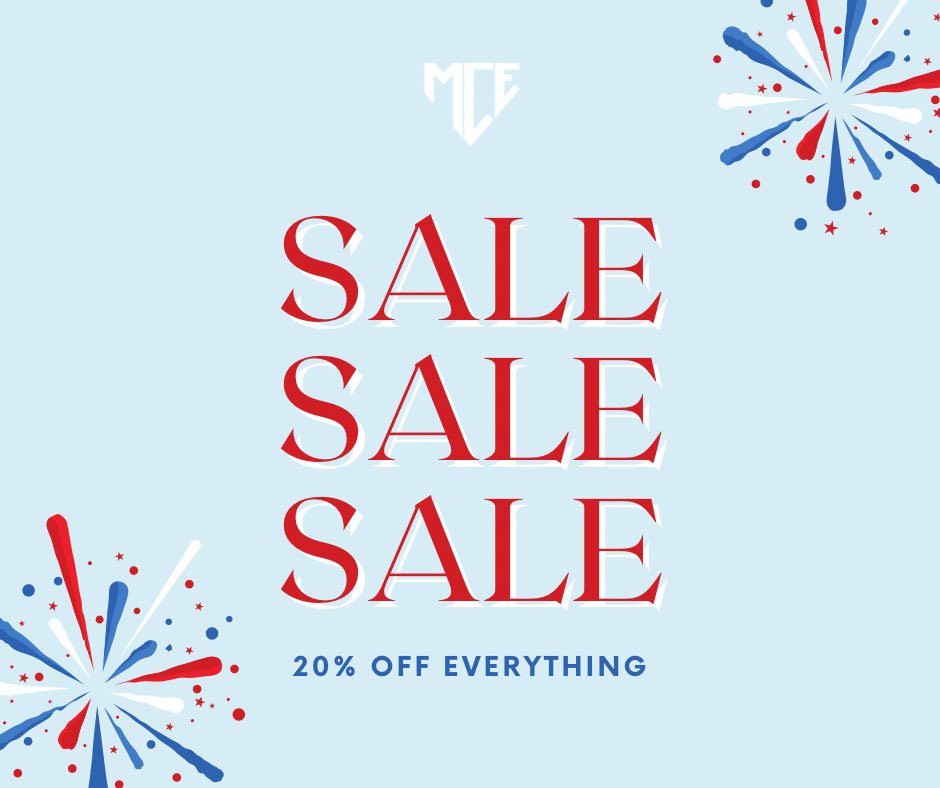 🎆 20% off all weekend fireworks 🎆 mcecreations.store