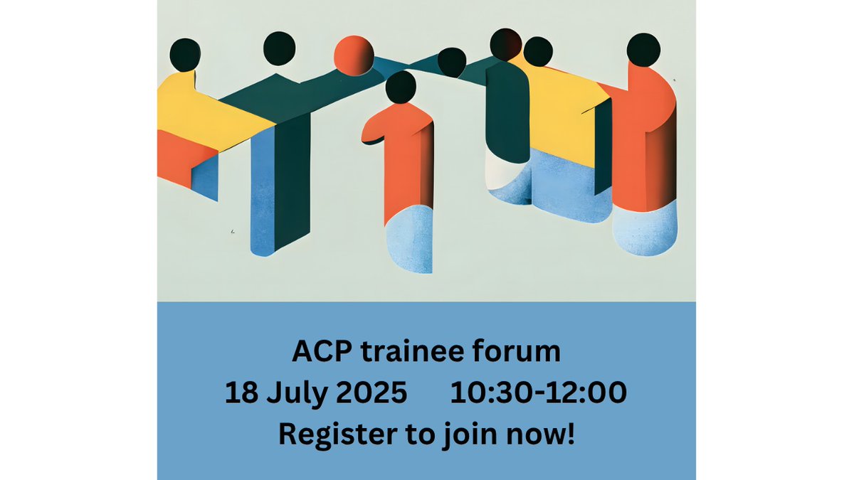 Registration for the trainee forum is now open

Our online ACP Trainee Forum is a termly event, open to all trainees from the 5 training schools. 

It will be held online on 18 July 2025 and 31 October 2025. 

Visit the ACP website to register: 
childpsychotherapy.org.uk/civicrm/event/…