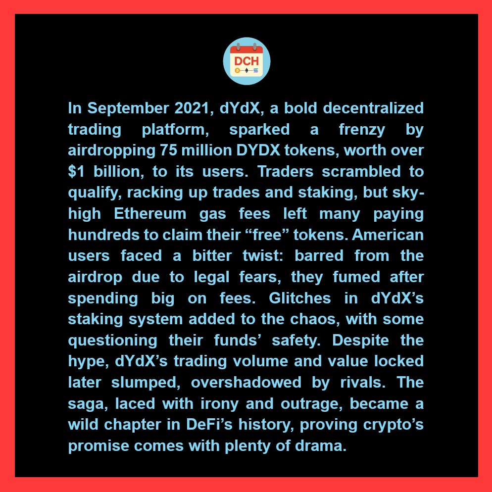 When dYdX Farmed US Users

Link to the full article in the comments.

$DYDX #Airdrop