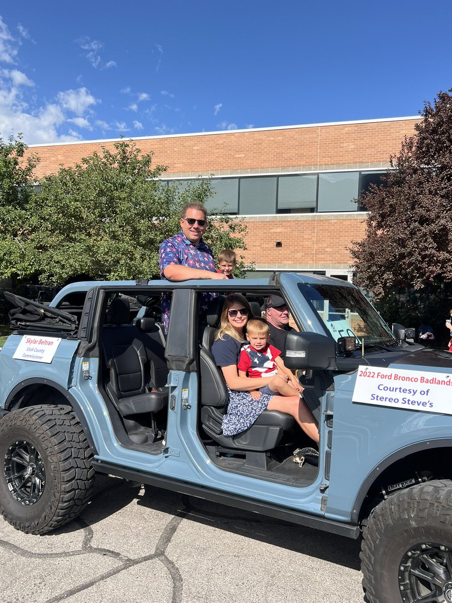 Wonderful Day at the Freedom Festival!
Happy Fourth of July from Utah County Commissioners!