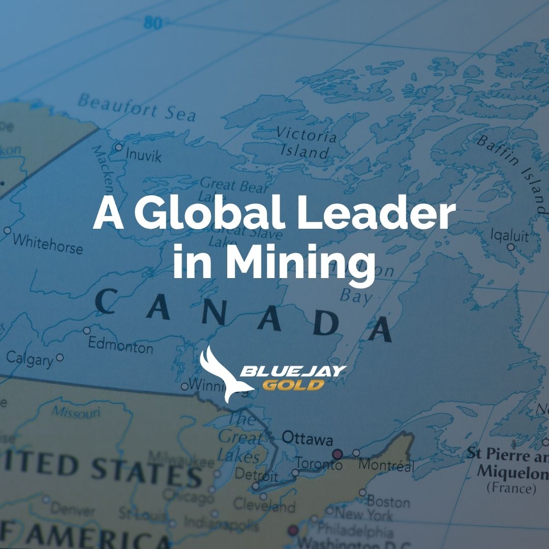 #Gold #mining is only as strong as the country behind it. 🌍 While some regions face political risk, #Canada stands out as a top-tier location and safe place to operate with a stable government, clear mining policies, and pro-investment environment! 🇨🇦 #BlueJayGoldCorp