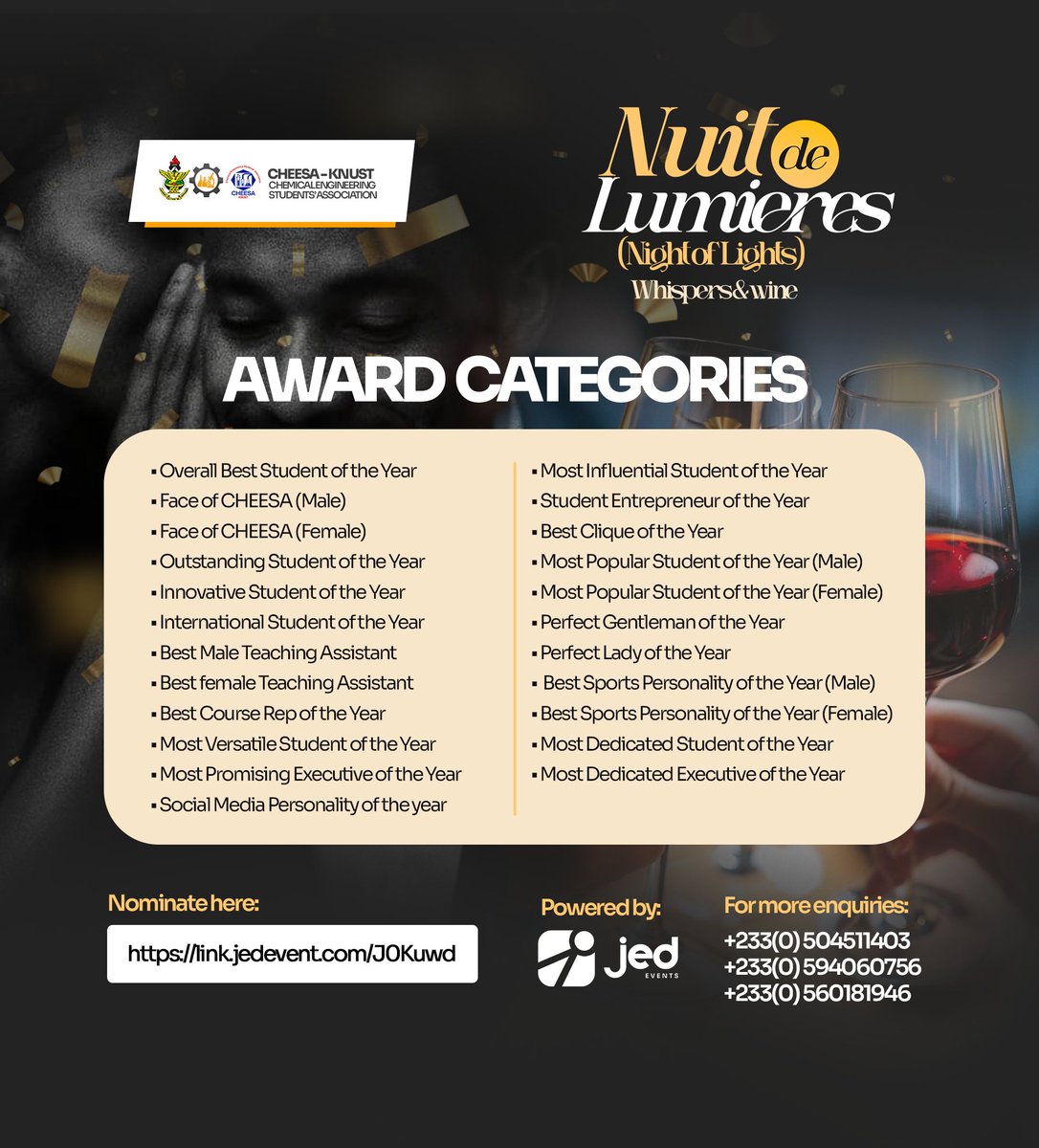 ꧁ 𝓝𝓸𝓶𝓲𝓷𝓪𝓽𝓲𝓸𝓷𝓼_𝓞𝓹𝓮𝓷! ꧂
Kindly note that the deadline for all nominations is this Sunday, July 6, 2025.