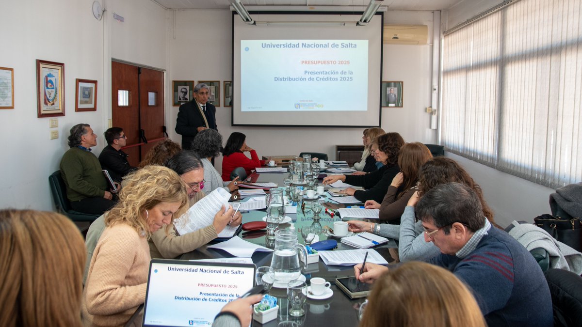 Transparencia y planificación: La UNSa presentó un proyecto de presupuesto luego de dos años.
NOTA:  unsa.edu.ar/index.php/2025…