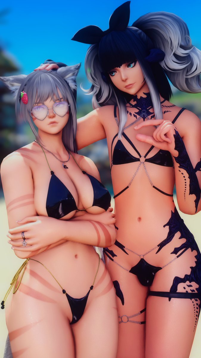 when you find the one person who is shorter than you
w/ <a href="/XivStrawberry/">StrawberryXIV 🍓</a>