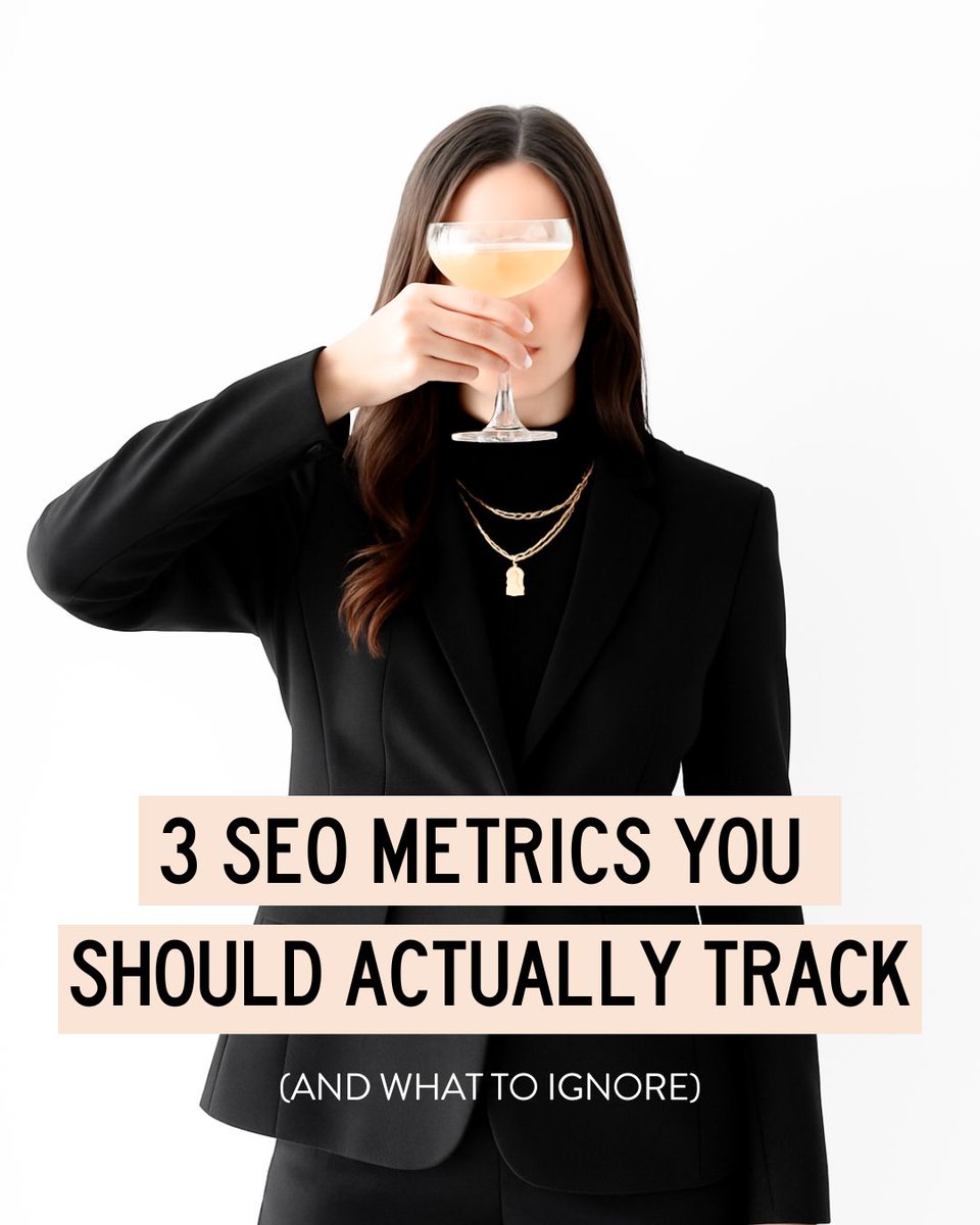 InfluencerSeo's tweet photo. TRACK THIS: 👇
 🔑 Keyword rankings
 📈 Organic search traffic 
 💬 Engagement (likes, shares, comments)

IGNORE THIS:🚫
 📉 Bounce rate
 👁️ Impressions 
 ⏱️ Time on page 

#influencerseo #seo #seotips https://t.co/1ebJXDNsU0