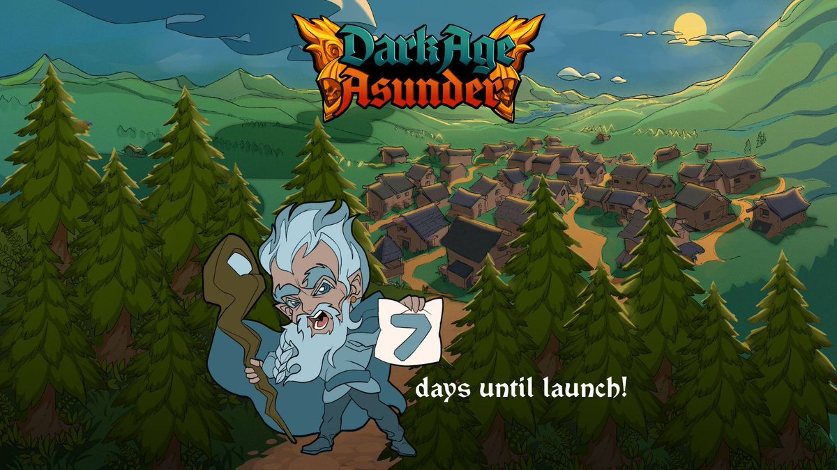 PlutoniumPow's tweet image. The countdown to launch starts today!!!!
7 days to go before Dark Age Asunder becomes publicly available on Steam! 🙌