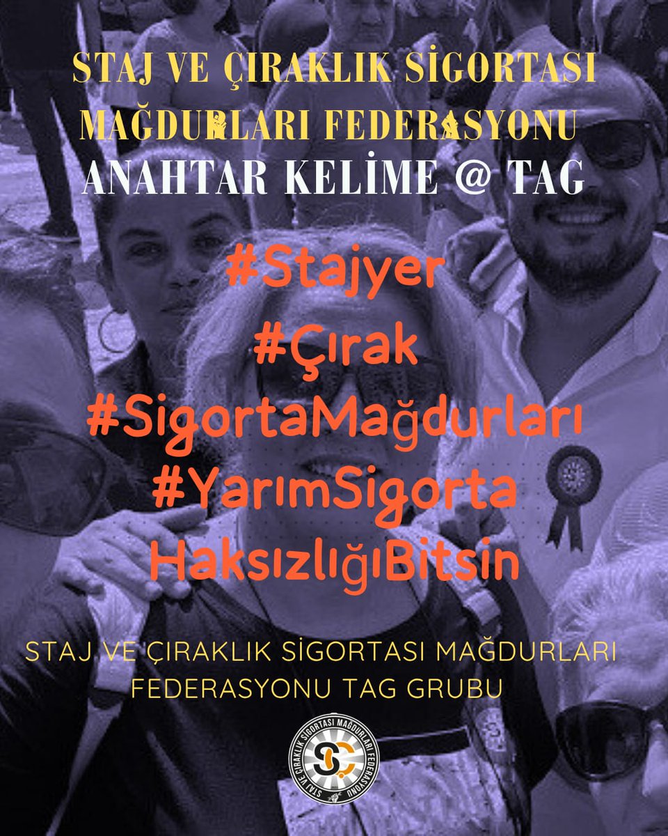 STAJ VE ÇIRAKLIK SİGORTASI MAĞDURLARI FEDERASYONU (@cirakstajfed) on Twitter photo Yarım Sigorta, Yarım Hayat Demek..!
<a href="/RTErdogan/">Recep Tayyip Erdoğan</a>
<a href="/dbdevletbahceli/">Devlet Bahçeli</a>
<a href="/Mustafa_Destici/">Mustafa Destici</a>
<a href="/_cevdetyilmaz/">Cevdet Yılmaz</a>
<a href="/zorlu77/">Prof.Dr.Kürşad ZORLU</a>
<a href="/isikhanvedat/">Prof. Dr. Vedat Işıkhan</a>
<a href="/memetsimsek/">Mehmet Simsek</a>
<a href="/yilmaztunc/">Yılmaz TUNÇ</a>
<a href="/MahinurOzdemir/">Mahinur Özdemir Göktaş</a>
<a href="/aBayraktar1/">Alparslan Bayraktar</a>
<a href="/OA_BAK/">Dr. Osman Aşkın Bak</a>
<a href="/AliYerlikaya/">Ali Yerlikaya</a>
<a href="/MehmetNuriErsoy/">Mehmet Nuri Ersoy</a>
<a href="/Yusuf__Tekin/">Yusuf Tekin</a>
<a href="/drfahrettinkoca/">Dr. Fahrettin Koca</a>
<a href="/mfatihkacir/">Mehmet Fatih KACIR</a>
<a href="/ibrahimyumakli/">İbrahim Yumaklı</a> Yarım Sigorta, Yarım Hayat Demek..!
<a href="/RTErdogan/">Recep Tayyip Erdoğan</a>
<a href="/dbdevletbahceli/">Devlet Bahçeli</a>
<a href="/Mustafa_Destici/">Mustafa Destici</a>
<a href="/_cevdetyilmaz/">Cevdet Yılmaz</a>
<a href="/zorlu77/">Prof.Dr.Kürşad ZORLU</a>
<a href="/isikhanvedat/">Prof. Dr. Vedat Işıkhan</a>
<a href="/memetsimsek/">Mehmet Simsek</a>
<a href="/yilmaztunc/">Yılmaz TUNÇ</a>
<a href="/MahinurOzdemir/">Mahinur Özdemir Göktaş</a>
<a href="/aBayraktar1/">Alparslan Bayraktar</a>
<a href="/OA_BAK/">Dr. Osman Aşkın Bak</a>
<a href="/AliYerlikaya/">Ali Yerlikaya</a>
<a href="/MehmetNuriErsoy/">Mehmet Nuri Ersoy</a>
<a href="/Yusuf__Tekin/">Yusuf Tekin</a>
<a href="/drfahrettinkoca/">Dr. Fahrettin Koca</a>
<a href="/mfatihkacir/">Mehmet Fatih KACIR</a>
<a href="/ibrahimyumakli/">İbrahim Yumaklı</a>