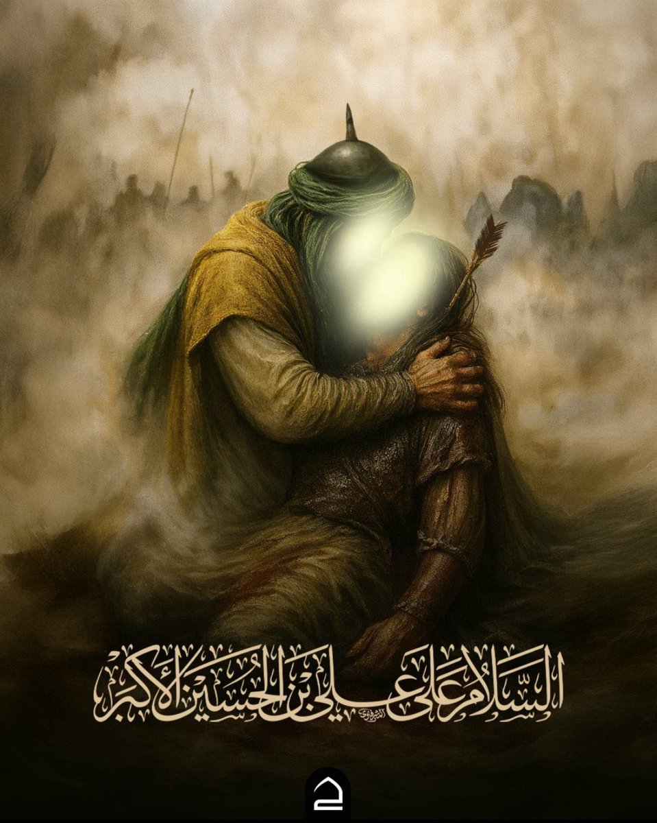 almeerr7's tweet photo. 9 ؛محرم
الليلة الحسين يقول :
راحت أولادي يا زينب طفّي شموع الخيّم راح جاسم راح الأكبر راح شيّال العلم 🏴

#محرم_١٤٤٧هـ 
#علي_الاكبر https://t.co/h2xp6d4YG9