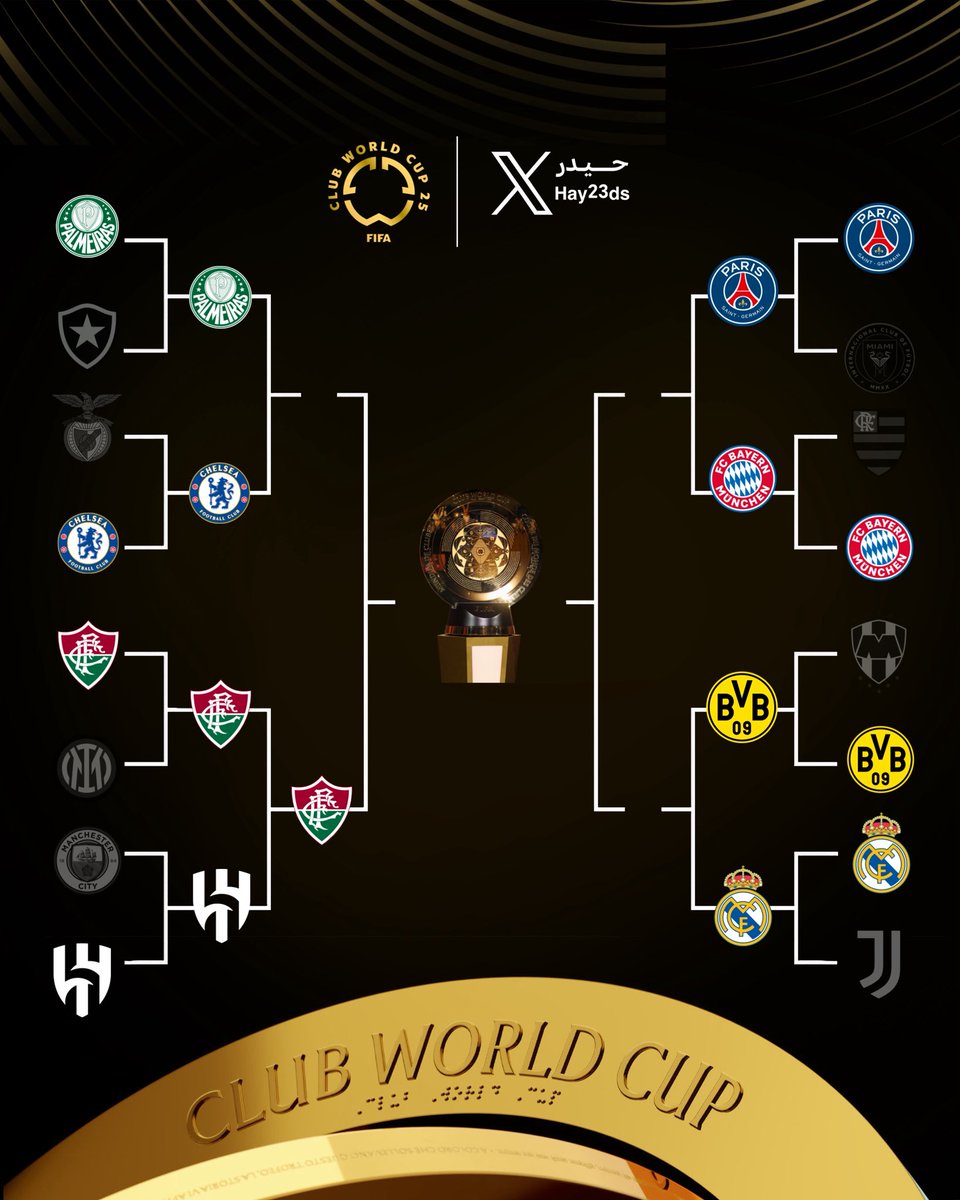 🚨🚨🚨🚨🚨🚨🚨🚨🚨🚨 عاجل — رسميًا:

فلومينينسي يتأهل إلى نصف نهائي كأس العالم للأندية 2025 🇧🇷

وسيواجه في الدور القادم المتأهل من مواجهة تشيلسي × بالميراس 🔥