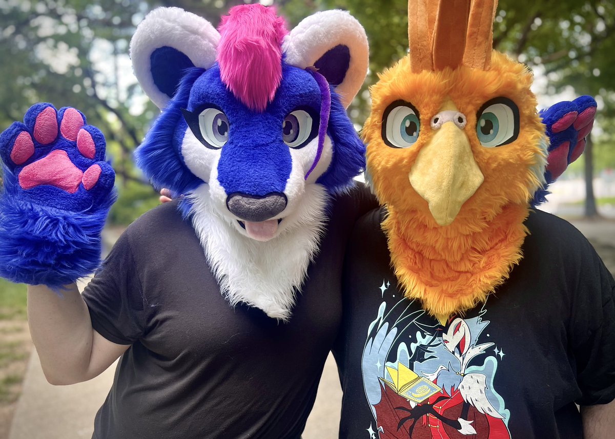 Blinkums's tweet image. The SuitFurself family is growing! 🦜
✿
👤: @FriedNexal
🪡: @SuitFurself
#FursuitFriday