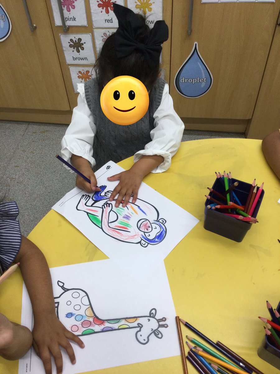 LeighPrimary's tweet photo. Nursery children have shown beautiful colouring skills. They chose their favourite animal from our topic story ‘Dear Zoo’ and talked about why it was their favourite. @voice21oracy #pencilcontrol #PD #lifelonglearners https://t.co/PJueGAjdoN