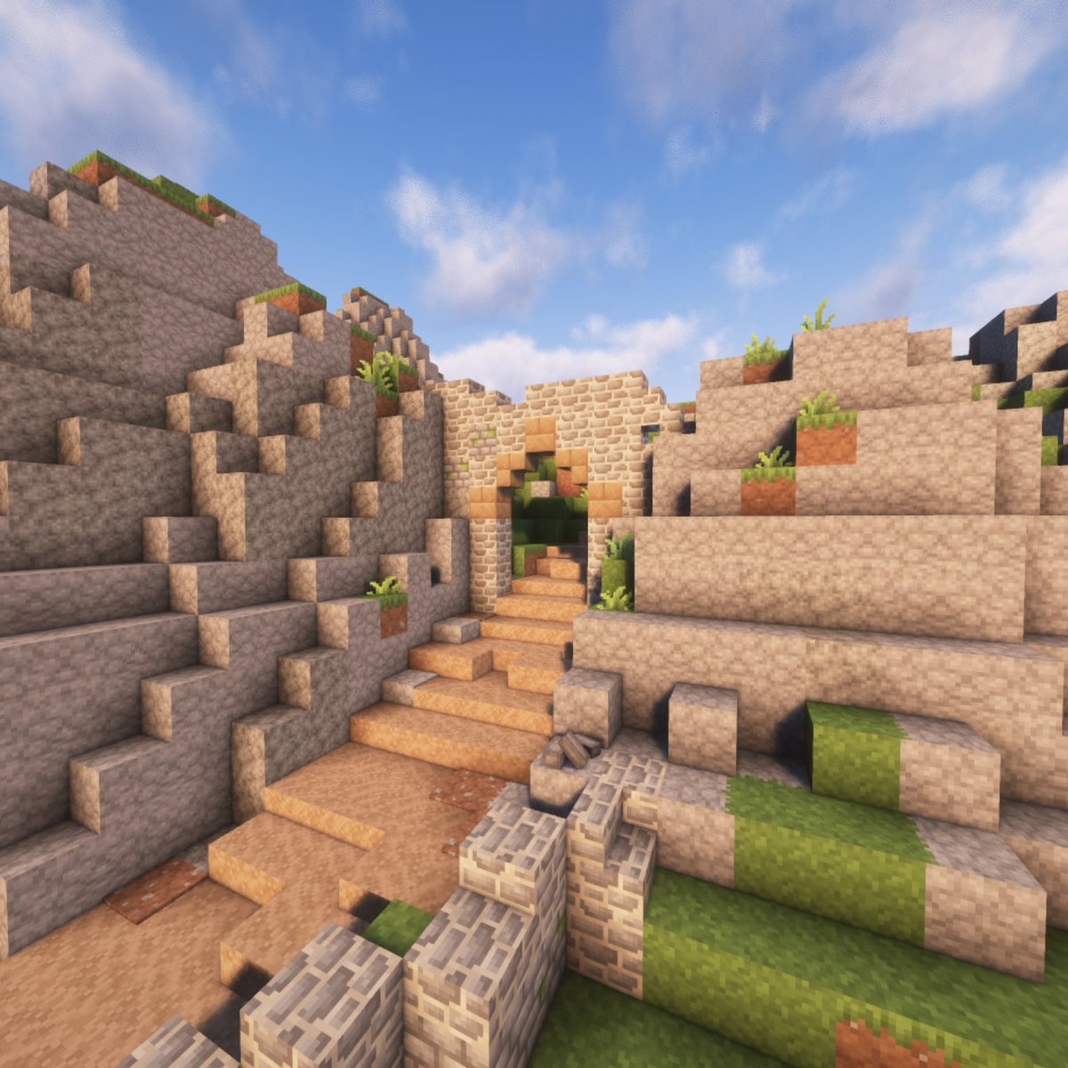 Wie in der Westähr findet man hier neben ausladenden Sandstränden imposante Kalkklippen. Neben der Stadt Holdern betrieben die Grafen der Waid historisch eigene Häfen und bewahrten sich stets eine gewisse Unabhängigkeit gegenüber dem Herzog.