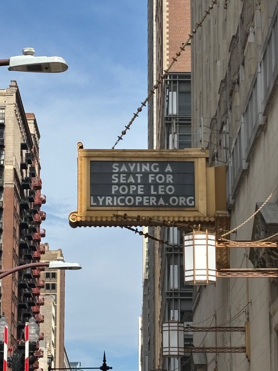 Nomads4Pritzker's tweet image. When you think about it, every pope is from Chicago